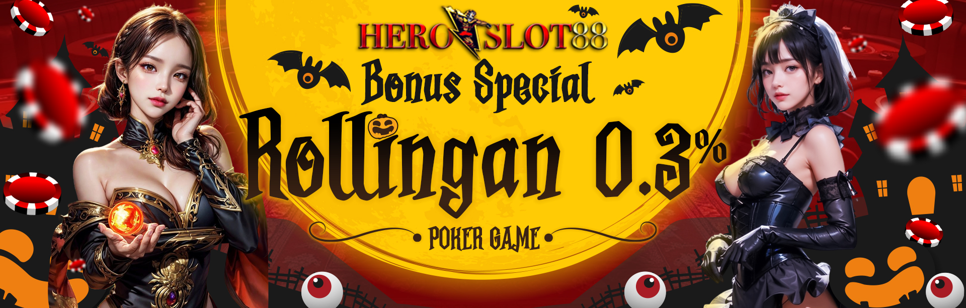 bonus rolingan poker