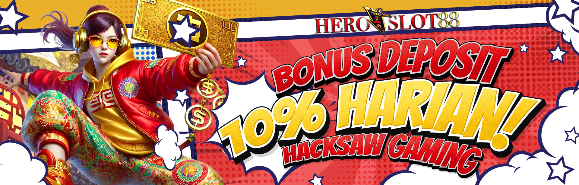 BONUS HARIAN KHUSUS HACKSHAW GAMING