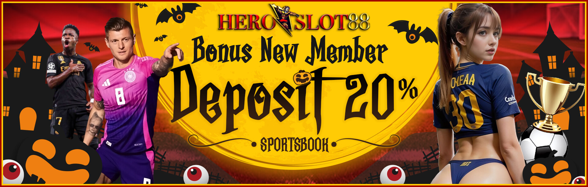 Bonus New Member 20%