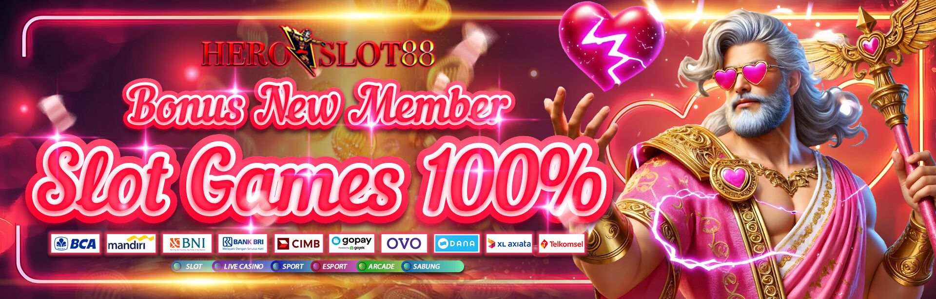 BONUS NEWMEMBER SLOT 100%