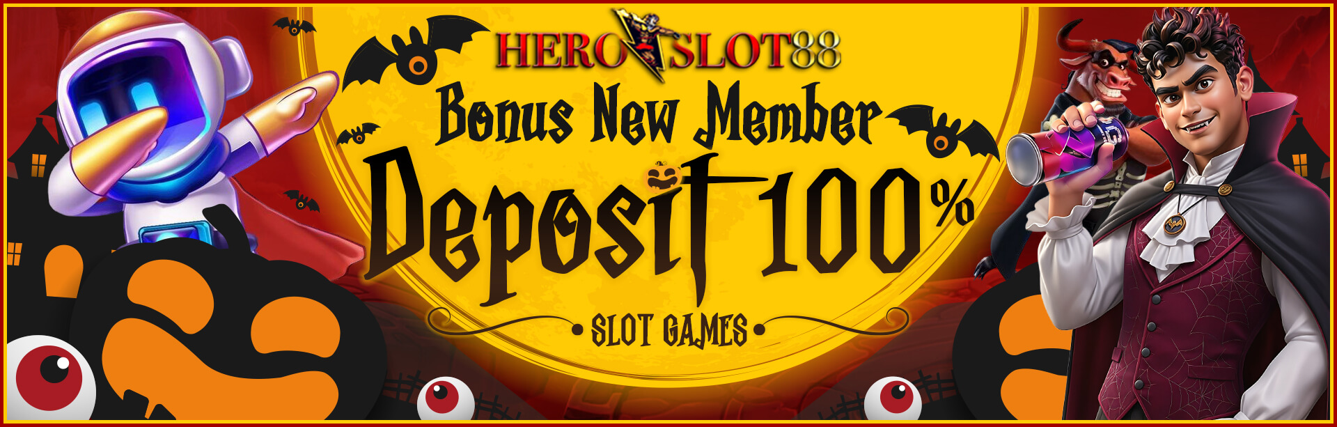 BONUS NEWMEMBER SLOT 100%