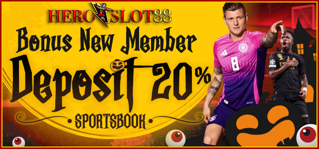 Bonus New Member 20%
