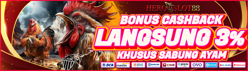 BONUS CASHBACK SABUNG AYAM