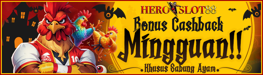 BONUS CASHBACK SABUNG AYAM